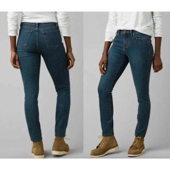 NWT | PrAna | Sienna Jean | True Blue Wash | Sz 4 R - Picture 1 of 9